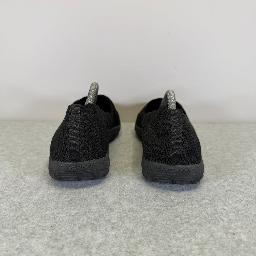 Skechers Shoes Womens Size 6.5 Black Memory Foam Slip On Sneakers 49182TX - Picture 5 of 10